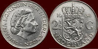 Koninkrijk der Nederlanden 2 ½ Gulden NEDERLAND (NETHERLANDS, KINGDOM) - JULIANA, 1948-1980 - -