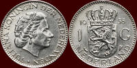Koninkrijk der Nederlanden 1 Gulden NEDERLAND (NETHERLANDS, KINGDOM) - JULIANA, 1948-1980 - -