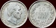 Koninkrijk der Nederlanden 10 Cents NEDERLAND (NETHERLANDS, KINGDOM) - WILLEM III, 1849-1890 - -