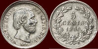 Koninkrijk der Nederlanden 5 Cents NEDERLAND (NETHERLANDS, KINGDOM) - WILLEM III, 1849-1890 - -