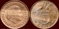 Koninkrijk der Nederlanden 5 Cent NEDERLAND (NETHERLANDS, KINGDOM) - JULIANA, 1948-1980 - -