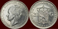 Koninkrijk der Nederlanden 2 ½ Gulden NEDERLAND (NETHERLANDS, KINGDOM) - WILHELMINA, 1890-1948 - -