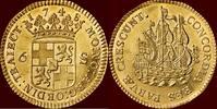 scheepjesschelling NOORDELIJKE NEDERLANDEN (NETHERLANDS) - REPUBLIEK, 1581-1795 - UTRECHT - Gouden a