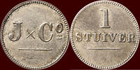 1 Stuiver NEDERLAND (NETHERLANDS, KINGDOM) - DUTCH WEST-INDIES - CURACAO - WILLEM III, 1849-1890 - z.j. -