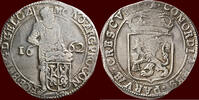 Gelderland Zilveren dukaat NOORDELIJKE NEDERLANDEN (NETHERLANDS) - REPUBLIEK, 1581-1795 - GELDERLAND - 1662, Harderwijk -