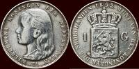 Koninkrijk der Nederlanden 1 Gulden NEDERLAND (NETHERLANDS, KINGDOM) - WILHELMINA, 1890-1948 - -