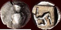 AR Obol PAMPHYLIA, ASPENDOS - circa 465-430 BC -