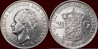 Koninkrijk der Nederlanden 2 ½ Gulden NEDERLAND (NETHERLANDS, KINGDOM) - WILHELMINA, 1890-1948 - -