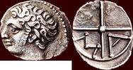 AR Obol GREEK COLONY - GALLIA, MASSALIA - circa 250-200 BC -
