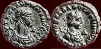 Roman Empire AURELIANUS & VABALATHUS “King of Palmyra” - EGYPT - BI Tetradrachm, year 1 and year 4 , Alexandria -