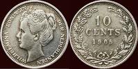 Koninkrijk der Nederlanden 10 Cents NEDERLAND (NETHERLANDS, KINGDOM) - WILHELMINA, 1890-1948 - -