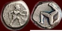 AR Stater PAMPHYLIA, ASPENDOS - circa 465-430 BC -