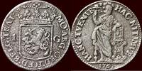 Utrecht Gulden NOORDELIJKE NEDERLANDEN (NETHERLANDS) - REPUBLIEK, 1581-1795 - UTRECHT - 1761, Utrecht -