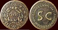 Roman Empire AE Sestertius AUGUSTUS, 27 BC-14 AD - TITUS QUINCTIUS CRISPINUS SULPICIANUS, triumvir monetalis - Rome -