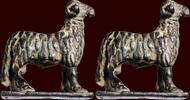 Bronze ARCHAEOLOGICAL OBJECT - ROMAN - figurine of ram, 1st / 3rd century AD -
