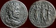 Roman Empire 193-211 n. Chr. SEPTIMIUS SEVERUS, 193-211 - MYSIA, GERME - NEIKIAS, Strategos - AE Med