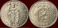 Gelderland ¼ Gulden NOORDELIJKE NEDERLANDEN (NETHERLANDS) - REPUBLIEK, 1581-1795 - GELDERLAND - of muntmeesterpenning 1759, Harderwijk -