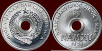 5 Xu VIETNAM-NORTH - INDEPENDENT COMMUNIST STATE - -