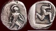 AR Stater PAMPHYLIA, ASPENDOS - circa 465-430 BC -