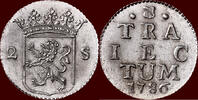 Utrecht Dubbele wapenstuiver NOORDELIJKE NEDERLANDEN (NETHERLANDS) - REPUBLIEK, 1581-1795 - UTRECHT - 1786, Utrecht -