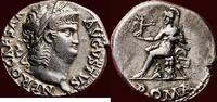 Roman Empire AR Denarius (64-65) NERO, 54-68 – Rome ss / xf à ss+