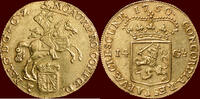 14 gulden 1750 NOORDELIJKE NEDERLANDEN (NETHERLANDS) - REPUBLIEK, 1581-1795 - GELDERLAND - Goud vz-