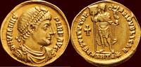 Roman Empire AV Solidus (364-367) VALENS, 364-378 - Antiochia ss+ à vf / vz