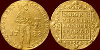 Utrecht Gouden dukaat NOORDELIJKE NEDERLANDEN (NETHERLANDS) - REPUBLIEK, 1581-1795 - UTRECHT - 1788, Utrecht - EIGENTIJDSE IMITATIE (RUSLAND / RUSSI -