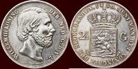 Koninkrijk der Nederlanden 2 ½ Gulden NEDERLAND (NETHERLANDS, KINGDOM) - WILLEM III, 1849-1890 - -