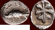 AR Hemiobol CARIA, IDYMA - circa 430-390 BC -