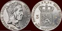 Koninkrijk der Nederlanden 3 Gulden NEDERLAND (NETHERLANDS, KINGDOM) - WILLEM I, 1815-1840 -  1824, Utrecht vz- / vz