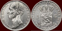 Koninkrijk der Nederlanden 1 Gulden NEDERLAND (NETHERLANDS, KINGDOM) - WILLEM II, - 1846 - ZWAARD -