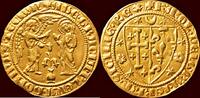 (circa 1277) ITALY - NAPLES, KINGDOM - CHARLES I OF ANJOU, 1266-1285 - Salut d′or n.d. , Nape cf. Sincona Auktion 89, Lot 660 (in vz / unz SFR 17...