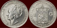 Koninkrijk der Nederlanden 1 Gulden NEDERLAND (NETHERLANDS, KINGDOM) - WILHELMINA, 1890-1948 - -