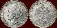 Koninkrijk der Nederlanden 1 Gulden NEDERLAND (NETHERLANDS, KINGDOM) - WILHELMINA, 1890-1948 - -