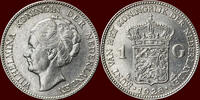 Koninkrijk der Nederlanden 1 Gulden NEDERLAND (NETHERLANDS, KINGDOM) - WILHELMINA, 1890-1948 - -