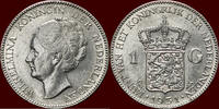 Koninkrijk der Nederlanden 1 Gulden NEDERLAND (NETHERLANDS, KINGDOM) - WILHELMINA, 1890-1948 - -
