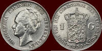 Koninkrijk der Nederlanden 1 Gulden NEDERLAND (NETHERLANDS, KINGDOM) - WILHELMINA, 1890-1948 - -