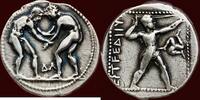  AR Stater 370-333 v. Chr. PAMPHYLIA, ASPENDOS - 370-333 BC ss / xf à ss+ 650,00 EUR Differenzbesteuert nach §25a UStG zzgl. 13,00 EUR Versand