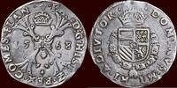 Bourgondische kruisrijksdaalder ZUIDELIJKE NEDERLANDEN (SOUTHERN NETHERLANDS) - GRAAFSCHAP VLAANDEREN - PHILIPS II, 1555-1598 - 1568, Brugge -