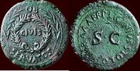 Roman Empire AE Sestertius AUGUSTUS, 27 BC-14 AD - PUBLIUS LICINIUS STOLO, triumvir monetalis - Rome -