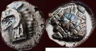 AR Tetrobol CARIA, KINDYA - circa 510-490 BC -