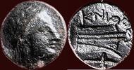 AE CARIA, NEW KNIDOS - AE Chalkous, circa 300-200 BC -
