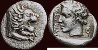 CARIA, UNCERTAIN MINT - AR Trihemiobol, circa 430-400 BC -