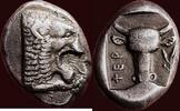 AR Drachm CARIA, KHERSONESSOS - circa 480-450 BC -
