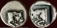 AR Tetrobol CARIA, UNCERTAIN MINT - Khersonessos (?), ca. 450-400 BC -