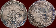 ZUIDELIJKE NEDERLANDEN (SOUTHERN NETHERLANDS) - GRAAFSCHAP VLAANDEREN - PHILIPS IV, 1621-1665 - Patagon 1634, Brugge -