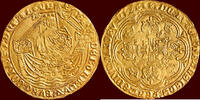 Gouden nobel ZUIDELIJKE NEDERLANDEN (SOUTHERN NETHERLANDS) - GRAAFSCHAP VLAANDEREN - PHILIPS DE GOEDE, 1419-1467 - z.j., Gent -