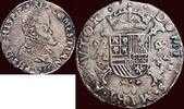 1/5 Philipsdaalder ZUIDELIJKE NEDERLANDEN (SOUTHERN NETHERLANDS) - GRAAFSCHAP VLAANDEREN - PHILIPS II, 1555-1598 - 1566, Brugge -