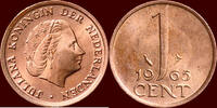 Koninkrijk der Nederlanden 1 Cent NEDERLAND (NETHERLANDS, KINGDOM) - JULIANA, 1948-1980 - -